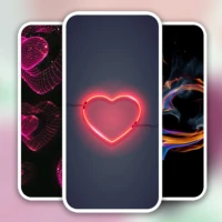 Neon Heart Wallpapers