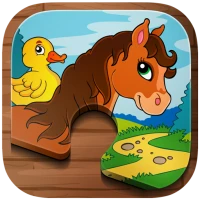 Animal Puzzle Kids + Toddlers