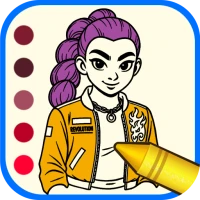 Kpop Demon Hunter: Color Game