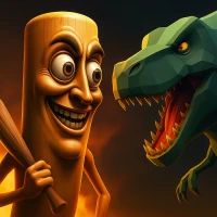 Merge Brainrot vs Dinosaur