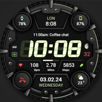 WFP 329 Digital watch face