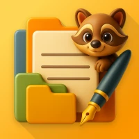 My Notepad Raccoon