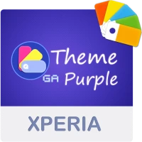 COLOR™ XPERIA Theme | PURPLE