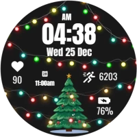 Chritsmas Lights Watch Face
