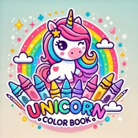 Baby Unicorn Coloring Book