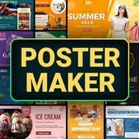 Poster Maker Flyer Banner Card