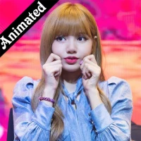 Lisa Pink - Animated Stickers