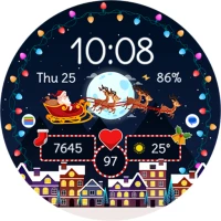 TVV Christmas Night Watch Face