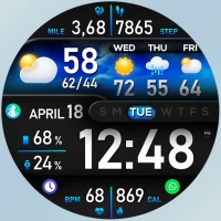 PER8 Weather WatchFace Digital