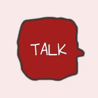 삐뚤빼뚤 딥 레드 카톡테마 - 심플 카카오톡테마