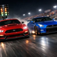 Car Drag Racing Simulator 3D