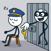 Thief Puzzle Long Hand Game