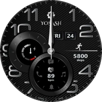 D315 Classic Analog Watch Face