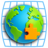 MAPAQ: Map Puzzle & Quiz Pack