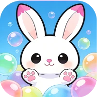 Cute Bunny:Bubble Beach