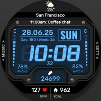 WFP 151 Old school watch face