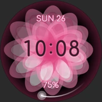 Animated Flower Watch Face