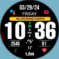BIG 24 Digital Watchface
