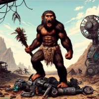 Cyberpithecus: RPG with Robots
