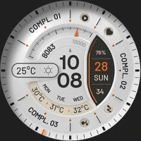 S4U Arcoria Hybrid Watch Face