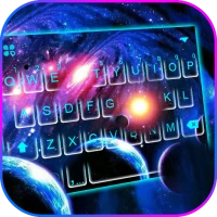 Galaxy 3D Parallax Keyboard Ba
