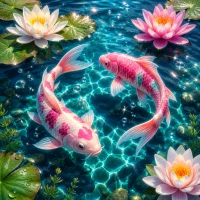 Live Koi Fish Wallpapers - 4K