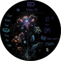 BFF62- Neon Art Flower Light