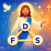 Bible Words: Crossword Game