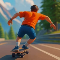 Downhill Racing: Skate Race 3D