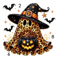 Spooky Halloween: Color Game