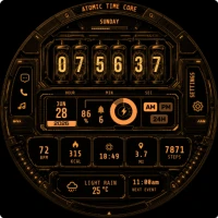 Atomic Time Core Watch Face