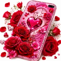 HD Red Rose Live Wallpaper