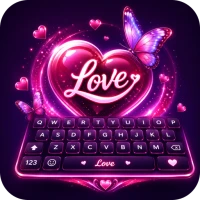 Love Keyboard: Neon Themes