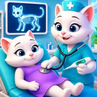 Cat Doctor Pet Vet Care Games