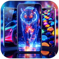 Neon Glow Wallpapers 4K