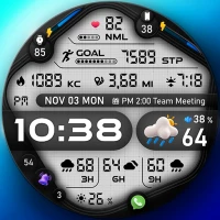 PER67 Digital Watch Face