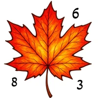 Golden Autumn: Color by Number