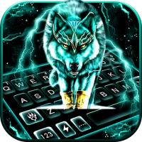 Thunder Neon Wolf Theme