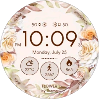 Flower Watch Face