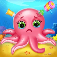 baby ocean animal care games