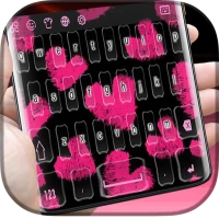 Black Pink Animated Keyboard