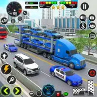 US Cop Car Driving Simulator
