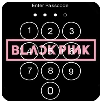 Black Pink Lock Screen