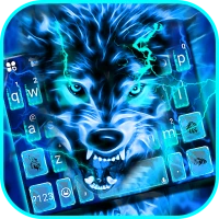 Lightning Wolf Keyboard Theme