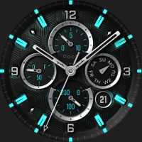 S4U Luxe SP silver watch face