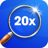 Magnifying Glass with Flash