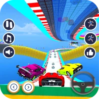 GT Car Mega Ramp: Stunt Racing