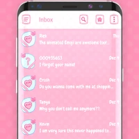 Pink messenger theme