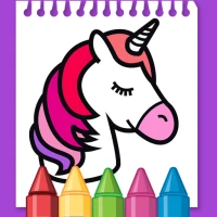 Unicorn Coloring Book