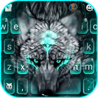 Cool Wolf Keyboard Theme